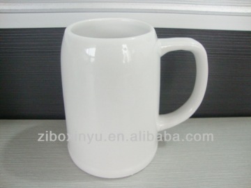 11oz White Blank Sublimation Beer mugs FOR ZIBO XINYU PROMOTION