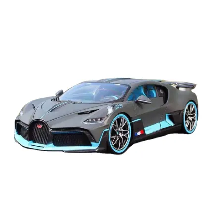 Bburago 1:18 Scale Bugatti Divo Sports Racing Car: A Premium Zinc Alloy Collection Die-Cast Metal Model Toy