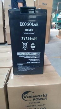 Solar power 2V500AH solar lead-acid battery for sale