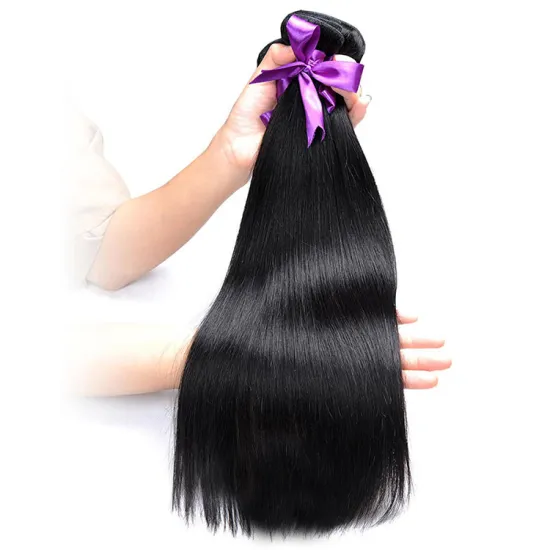 Raw Virgin Cuticle Aligned Hair Unprocessed Human Hair Bundles Brazilian Hair Extension From Xuchang