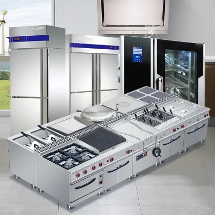 High Quality Energy Saving and Emission Reduction Commercial Kitchenware Project