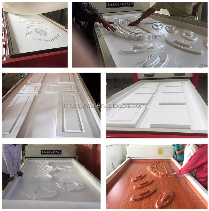 Automatic Vacuum Hot Press Profile Press Making Machine for Furniture Cabinet Doors