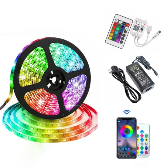Waterproof Smart WiFi RGB LED Strip Lights (5m/10m/20m) for Home