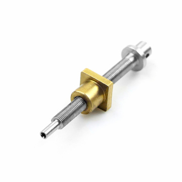 High-Durability 3D Printer Lead Screw in Stainless Steel