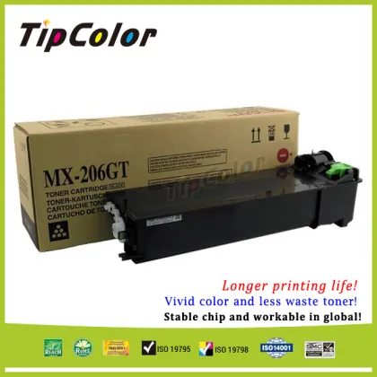 printer cartridge factory compatible Sharp MX-206LT toner cartridge for Sharp MX-200D/M160D laser cartridge