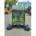 fully enclosed road sweeper