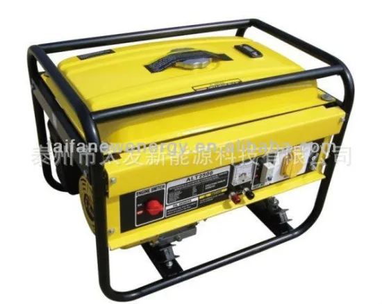 Hot sale 5kw gasoline generator set with good quality