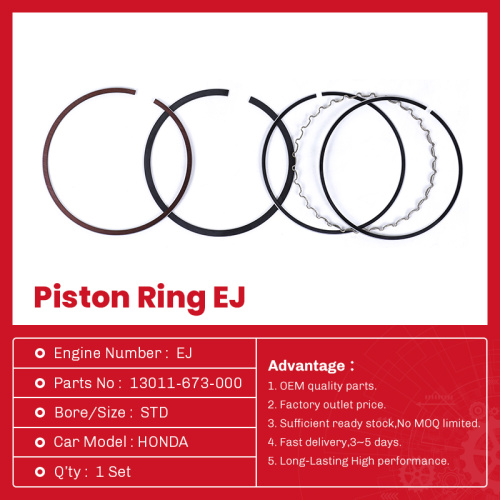 Honda Diesel Parts EJ Rings 13011-673-000