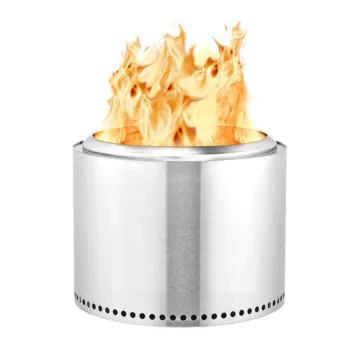 Top Portable Wood Burning Stainless Steel Accessories for Large Outdoor Smokeless Fire Pits: Customizable Options