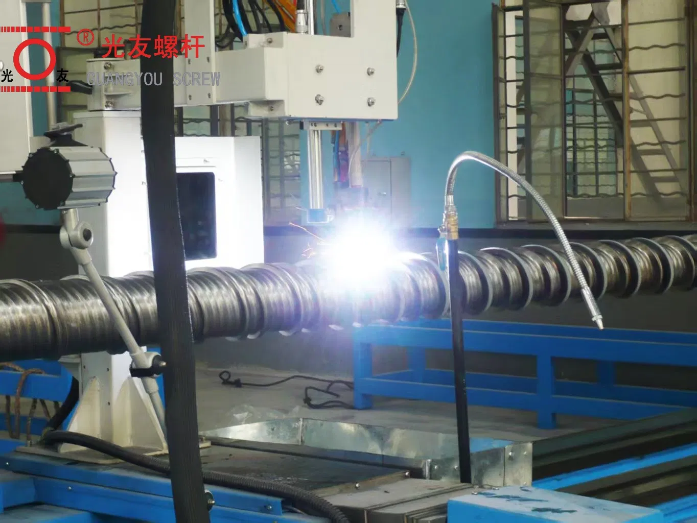 De-kalidad na haluang metal na istruktura na bakal twin screw at bariles bimetallic extruder para sa upvc pp pe production