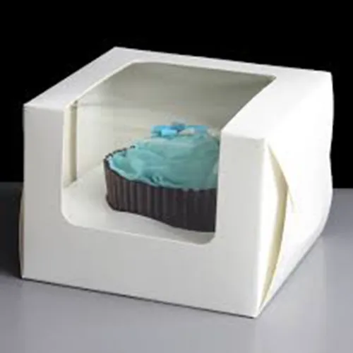 CRAFT CAKE PAPER BOX PACKAGING WITH LOGO