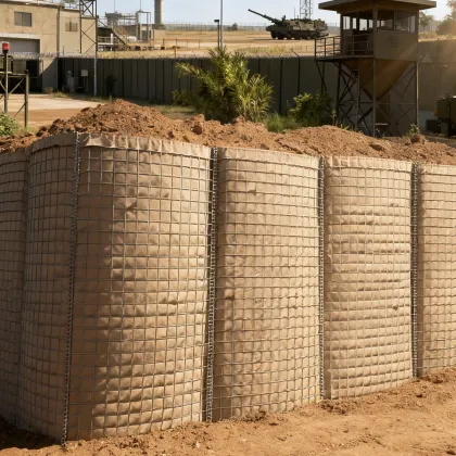 Bastion Barrier Military Defensive Sand Wall
