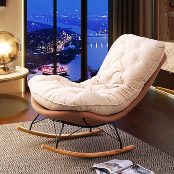 Nordic Light Luxury Lazy Single Sofa Chair for Balcony Leisure