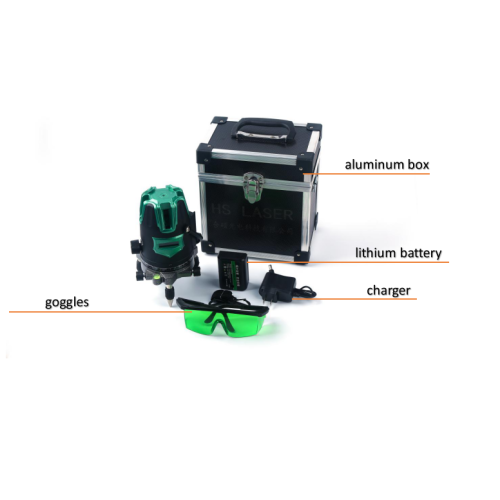 Instrument de nivellement laser vert