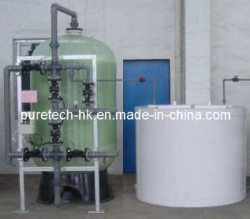 Softener System With Pneumatic Valve