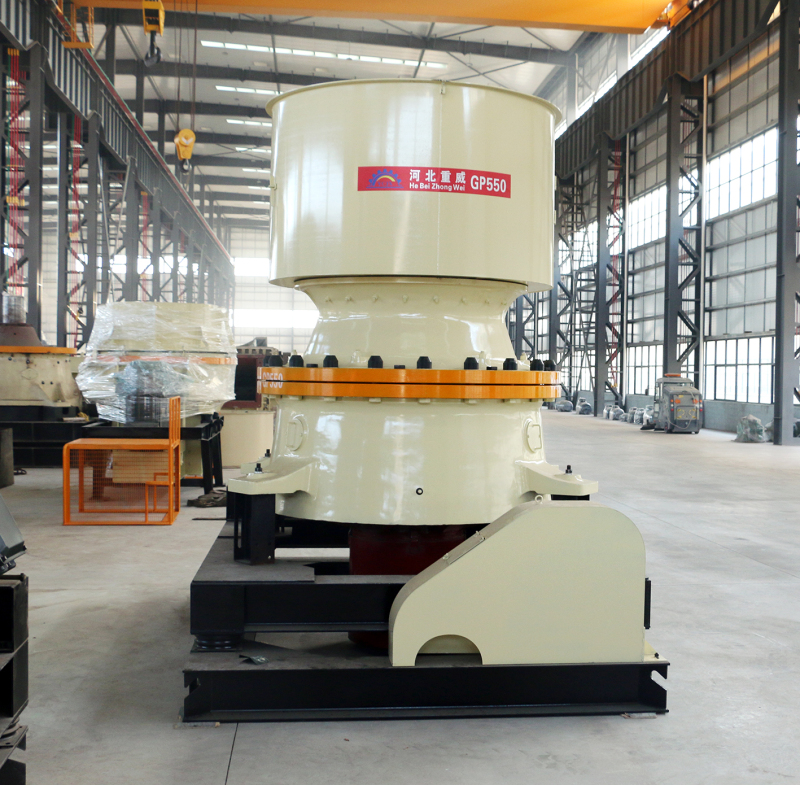 Hebei zhongwei GP550 single cylinder hydraulic cone crusher