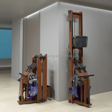 Máy chèo thuyền bằng gỗ - Thiết bị tập thể dục thể dục mới