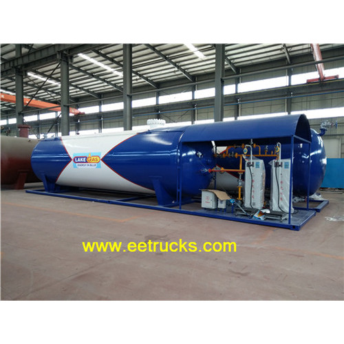 40000L 15ton Skid Mounted LPG Plants