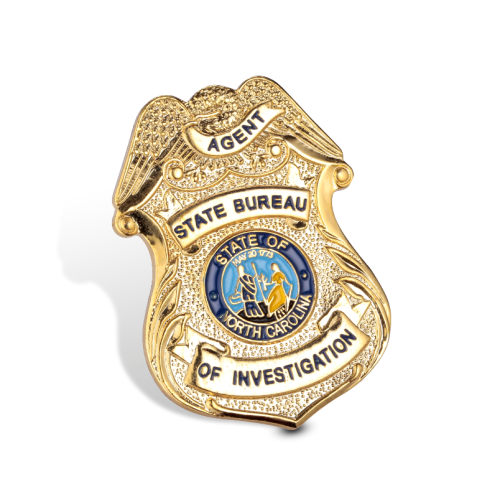 Metal High Quality Security Officer Badges Emblems