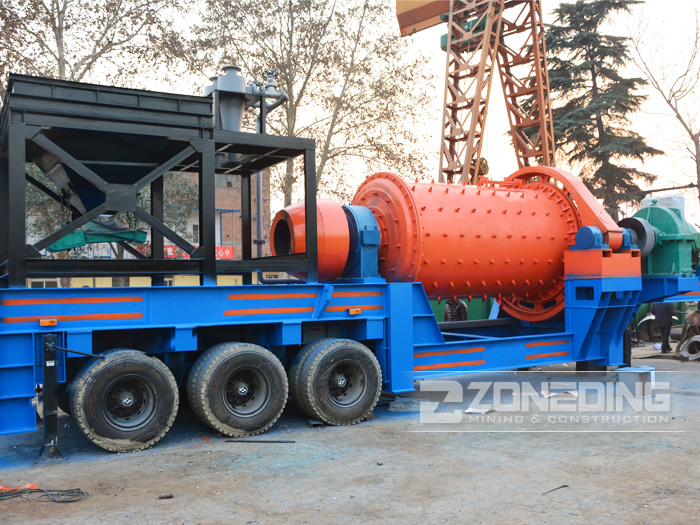 Portable Grinding Ball Mill