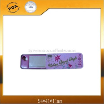 rectangle sliding tin packaging for lip balm