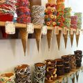 Popcorn Cone/Automatic Soft Ice Cream Cone Machine