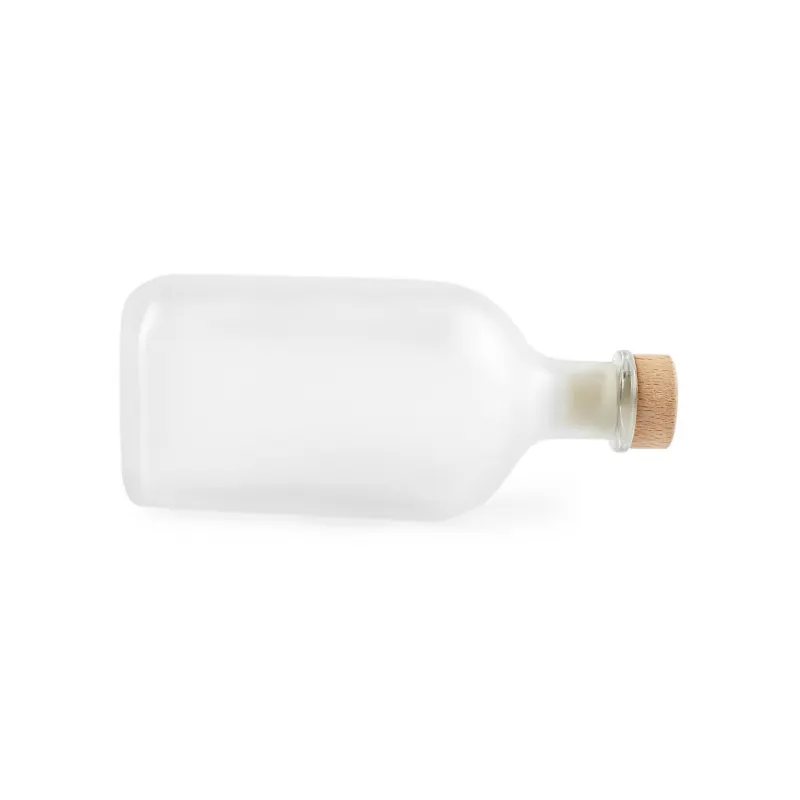 375ml Frosted Glass Wine Bottle5 Png