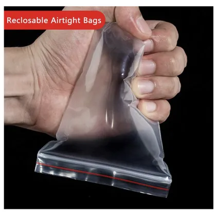 Poly Bag Small Plastic Packaging Bag Zipper Small
