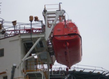 ABS Approved 55 Persons Platform Type Life Boat