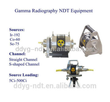 Se75,Ir192,Co60 Gamma projector with vehicle for pipeline inspection