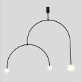 U Shape Arm Modern Chandelier Lamp For Bar