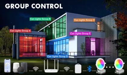 Slim Intuitive LED RGB Panel Light