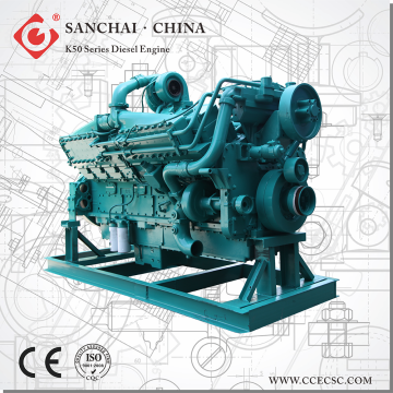 China Factory Directly Supply 1097kw Large Power Diesel Engine for Genset