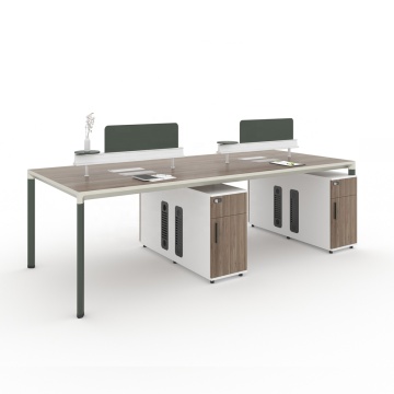 BERSON Factory Direct Supply Four-Person Opposite Office Desk