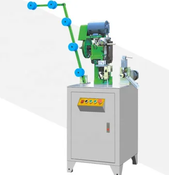 Auto Zipper Bottom Stop Machine (flat wire type)
