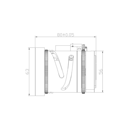 बिक्री के लिए थर्मल ज़ूम आईआर लेंस