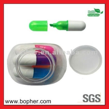 custom plastic gel highlighter