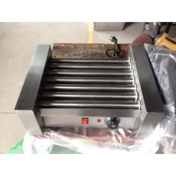 Commercial hot dog grill machine