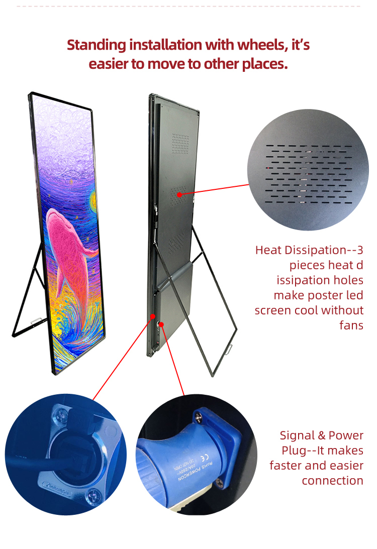 Mirror led display