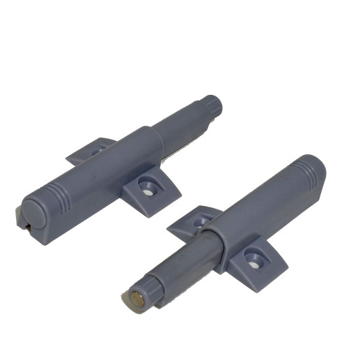 Amortiguador de rebote abierto con empuje magnético para puerta de gabinete