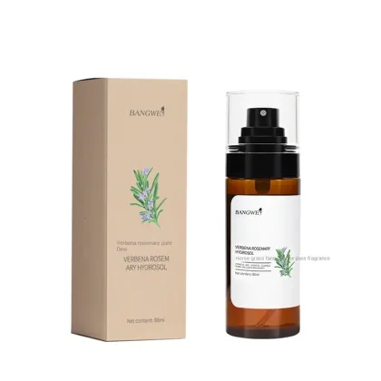 OEM Bangwei Organic Rosemary Extract Hydrosol for Pore Shrinkage and Firming Face Toner Spray