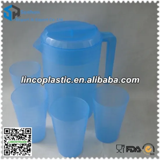 High Quality Plastic Water Jug Set