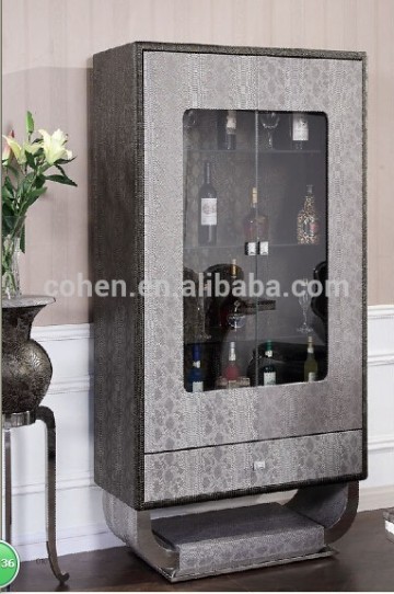 Wine Display Cabinet / MDF wine cabinet