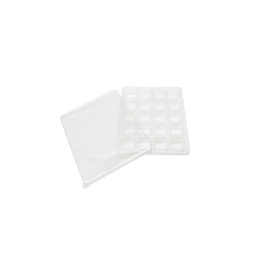 Plastic Cosmetic Tray Food grade PET plastic blister tray with lid Supplier