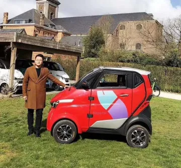 L6e Certificate 3000W 4 Wheel Lithium Mobility Passager Electric Car