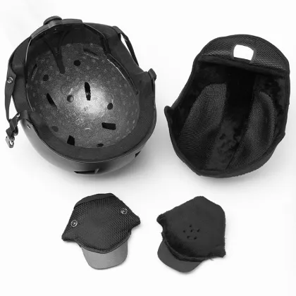 Custom Ski Helmets with Mohawk Design for Women's Snowboarding