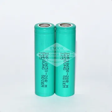 18650 Samsung 20R Dark Green Battery
