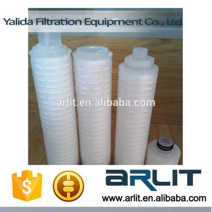TDI Chemical Water Treatment System Filtration Pleated Filter Cartridge