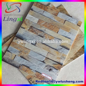 Yiwu Lingxi PVC Decorative Sheet Flooring Marble Design PVC marble sheet