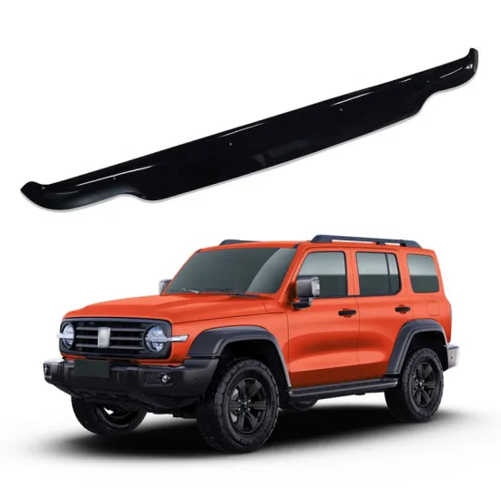 Black Bonnet Hood Bug Guard Protector for GWM Tank 300 Accessories